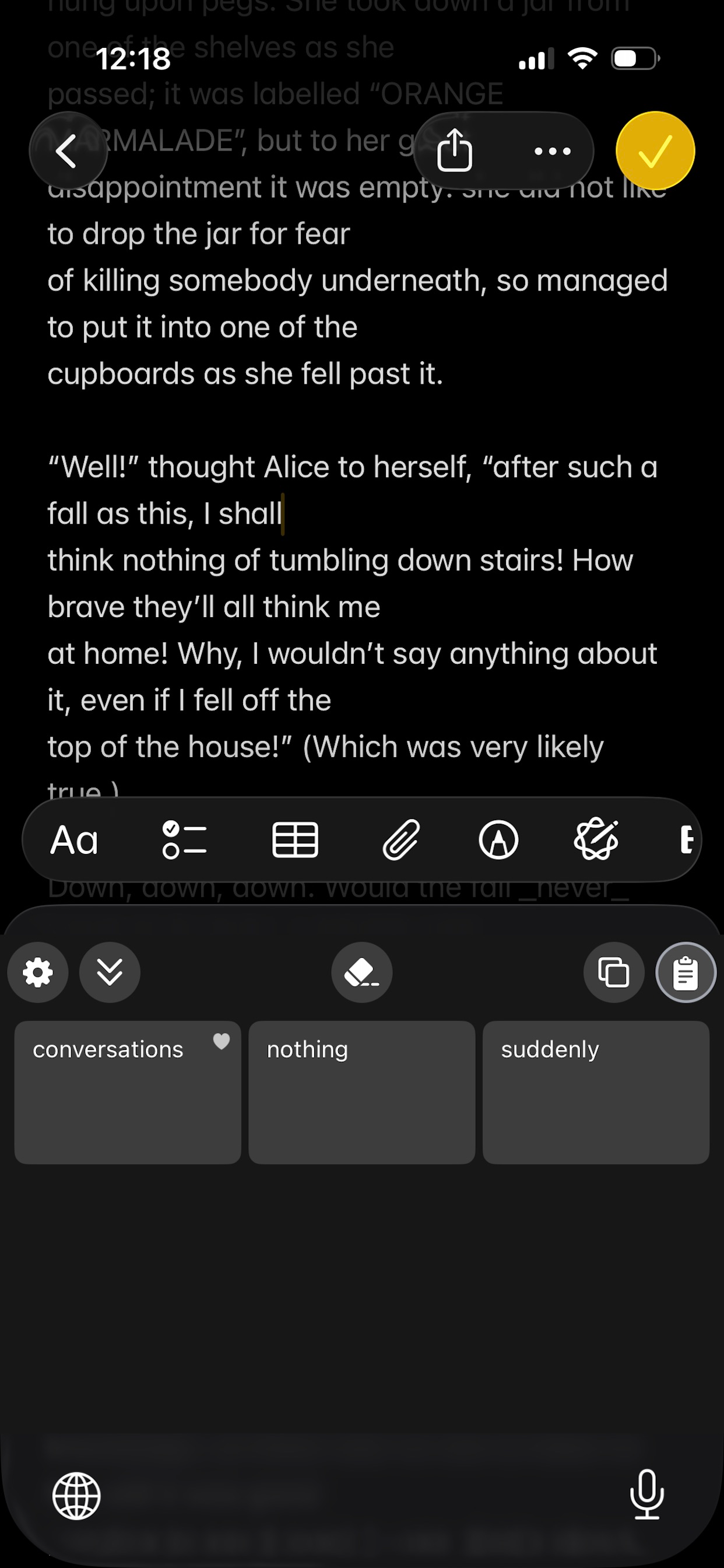 SweetKeyboard Pro screenshot 4