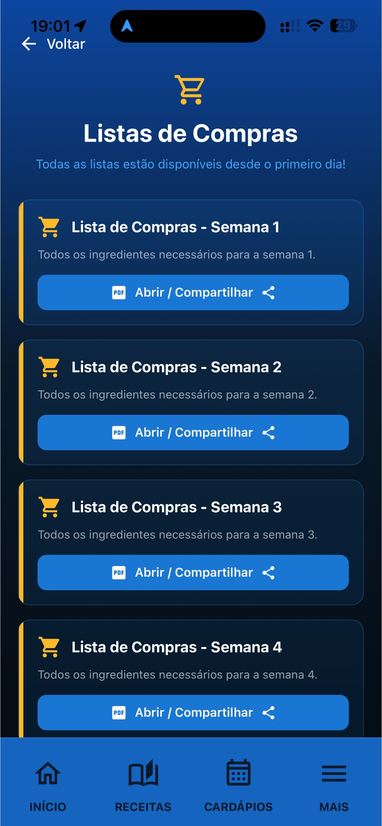 Dieta HP screenshot 6