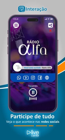 Rádio Alfa iPhone screenshot