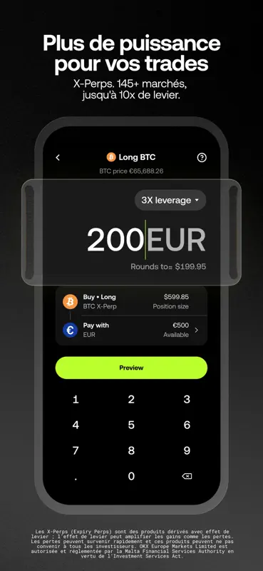 OKX - Achat & Earn BTC, DeFi screenshot 6 of 9