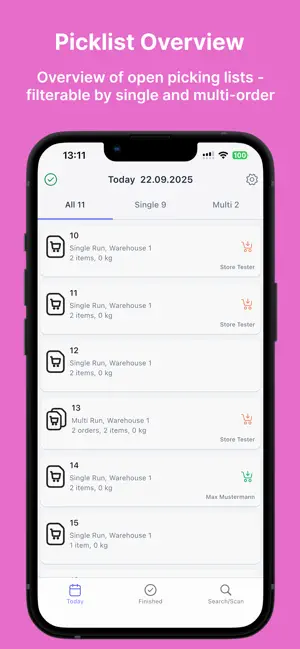 Xentral Picking screenshot 2