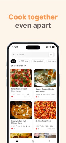 MyCookingPals - recipe import screenshot