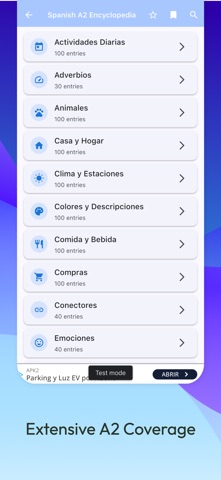 A2 Spanish - Learn and Play Screenshot 9 of 10