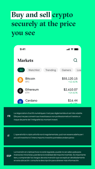 Screenshot #3 pour Bitstamp by Robinhood: Buy BTC