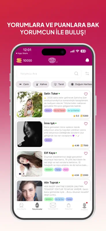 Fal Sepeti - Tarot & Aşk screenshot 3 of 6