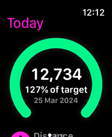 Daily Steps: Pedometer Widget Screenshot