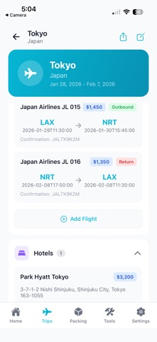 ProTravel screenshot