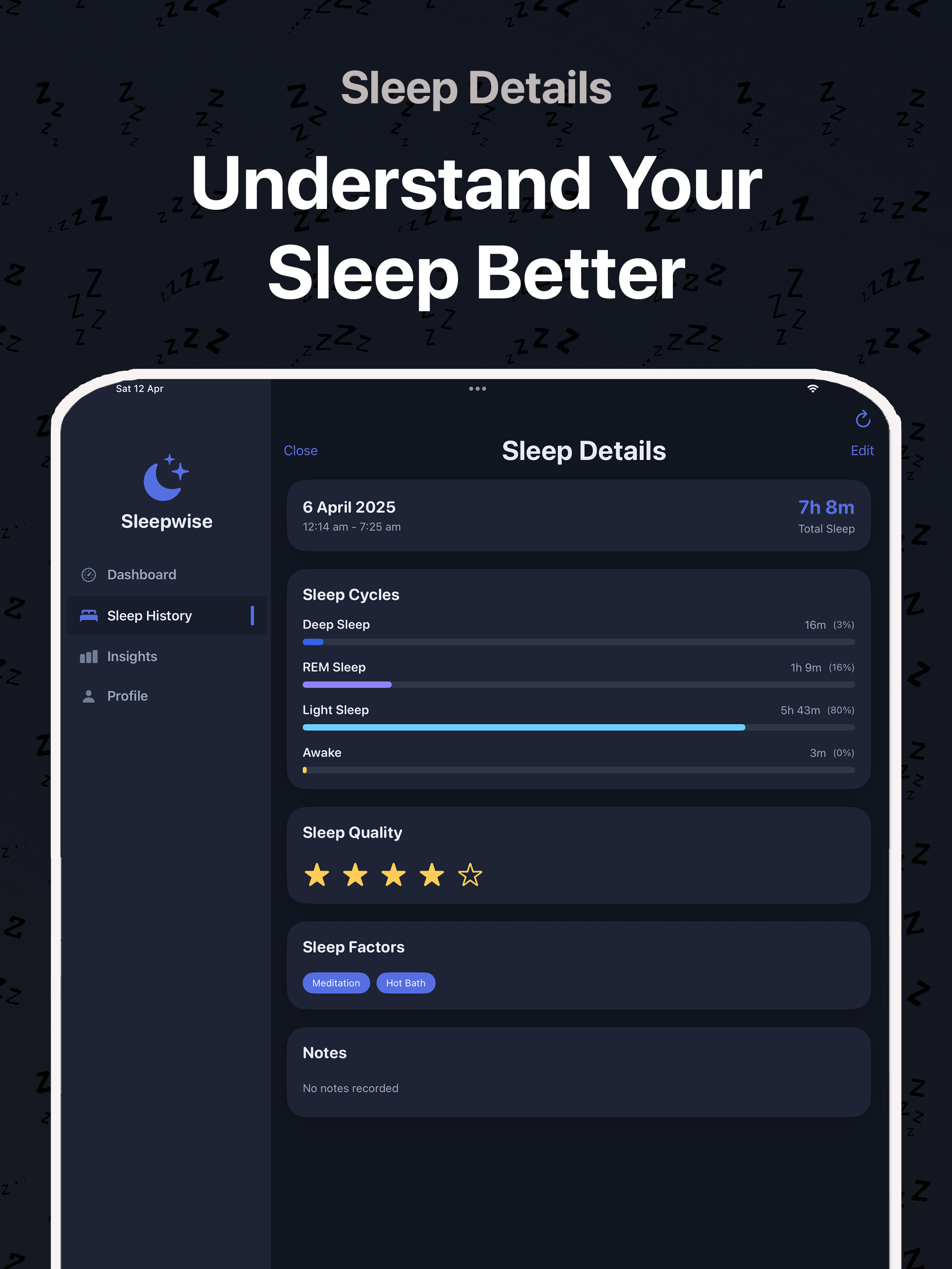 Sleepwise - Sleep Tracker screenshot 7