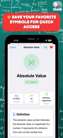 Math Symbol Helper screenshot