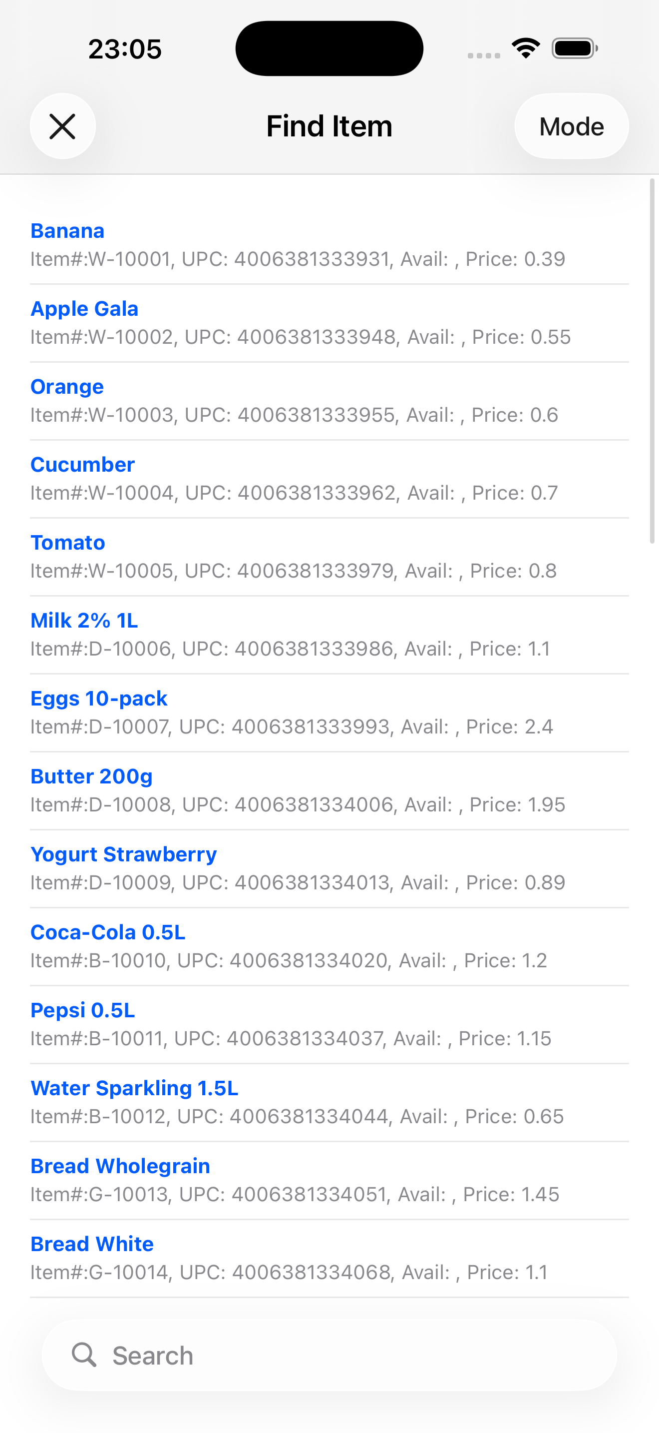 Cloud-In-Hand® Mobile Order