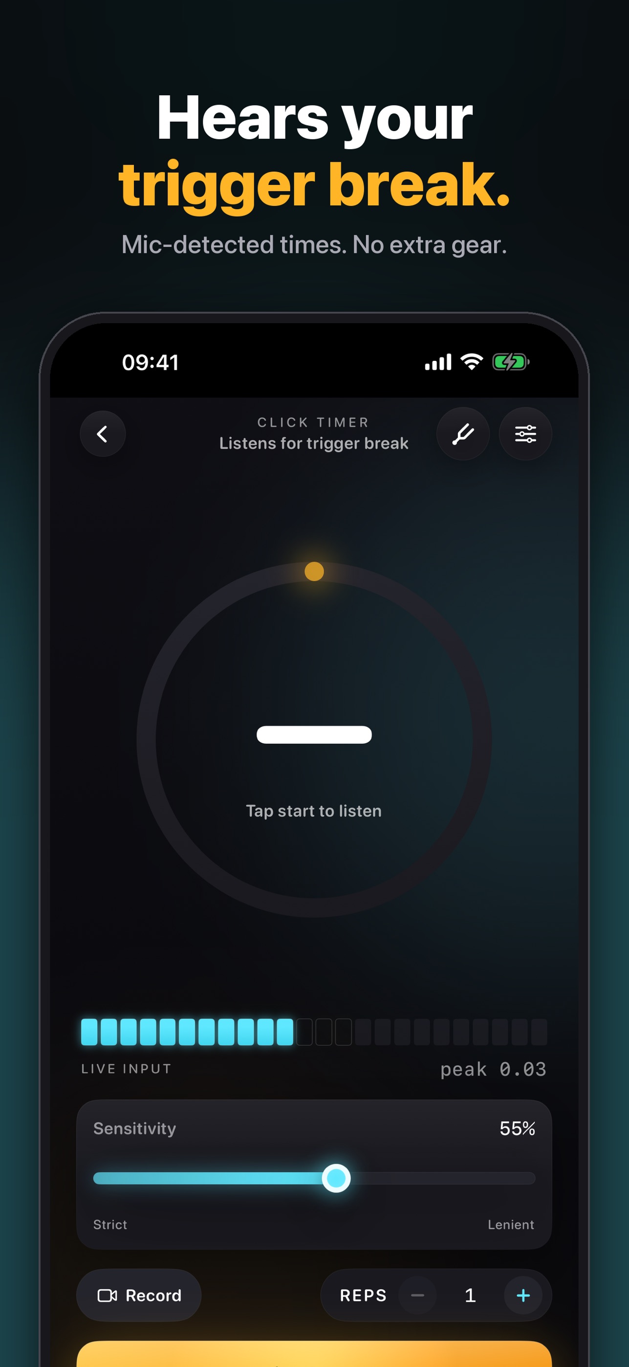 Screenshot 1 of Zero Shot X: Dry Fire Timer