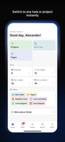 Shtab: Tasks & Kanban Board iPhone screenshot