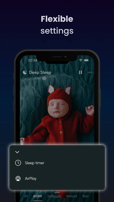 Deep Sleep: ASMR White Noise Screenshot