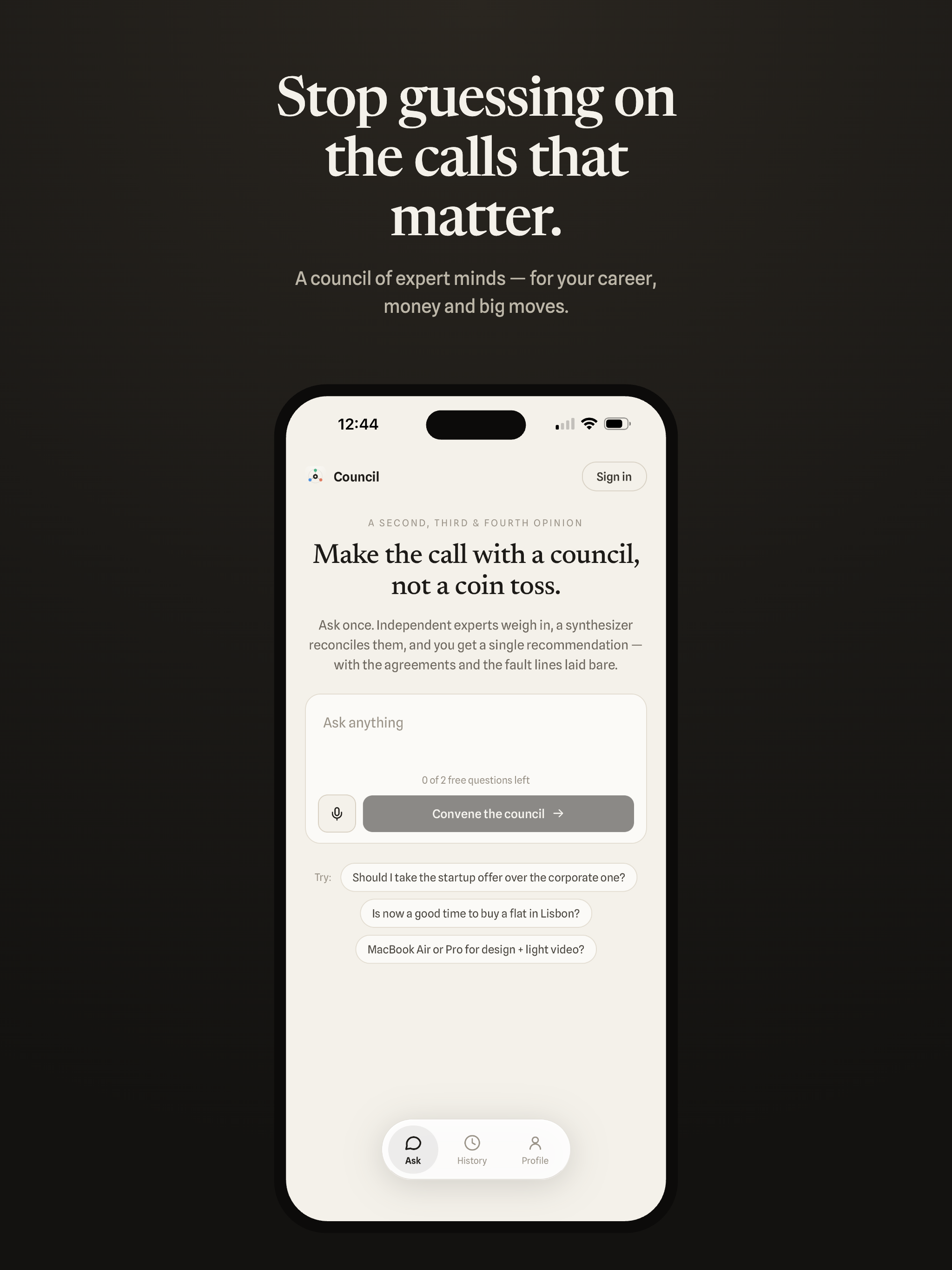 Council: AI Advisors screenshot 6