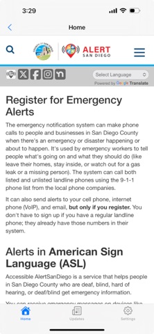 App screenshot