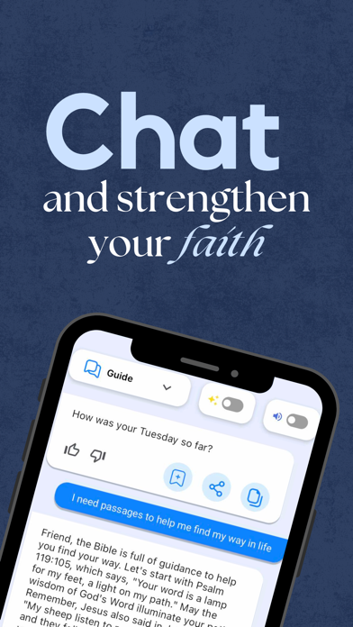 Christian Companion Bible Chat Screenshot