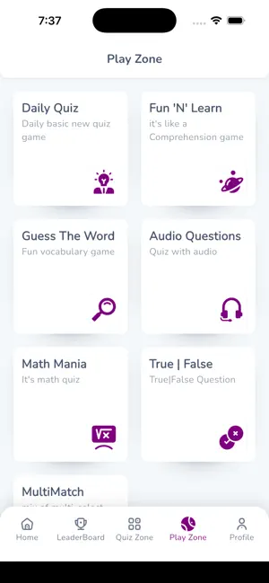 AchieversHunt Quiz screenshot 1