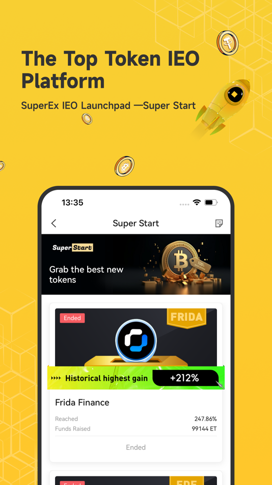 #5. SuperEx:Trade Crypto & Bitcoin (iOS) By: SUPERDAO INC