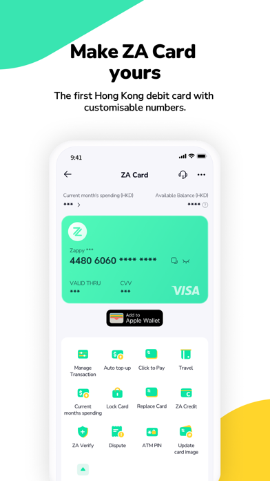 ZA Bank iPhone screenshot 4 - Finance app