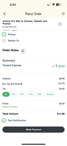 Jimmy G's Mac & Cheese Screenshot 5 of 6