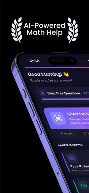 Algebra AI: Math Homework Help screenshot 1