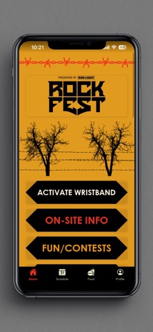 Rock Fest 2026 iPhone screenshot