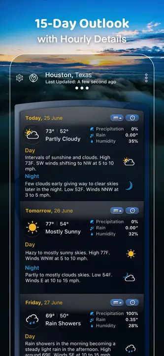 Weather Mate Pro : capture d’écran 5 sur 10