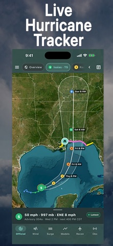 HurriMap: Hurricane Tracker screenshot 1