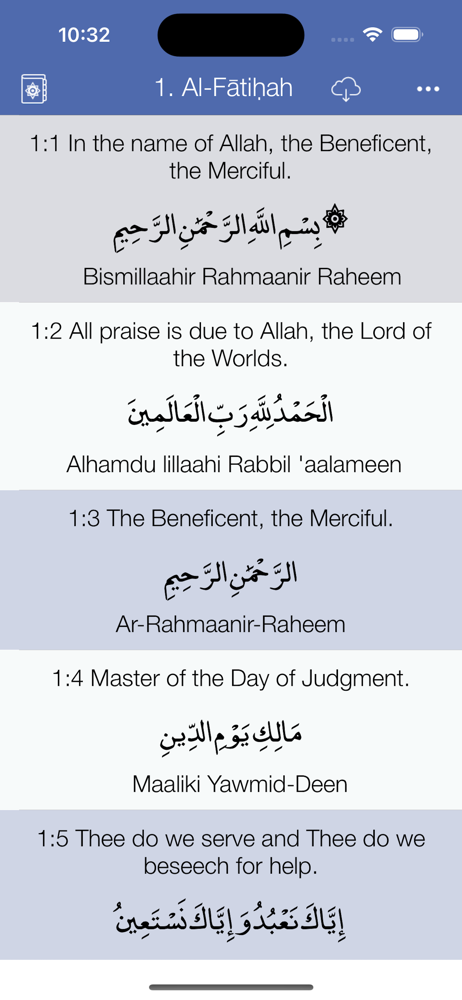 Quran Kareem with Translation screenshot 1