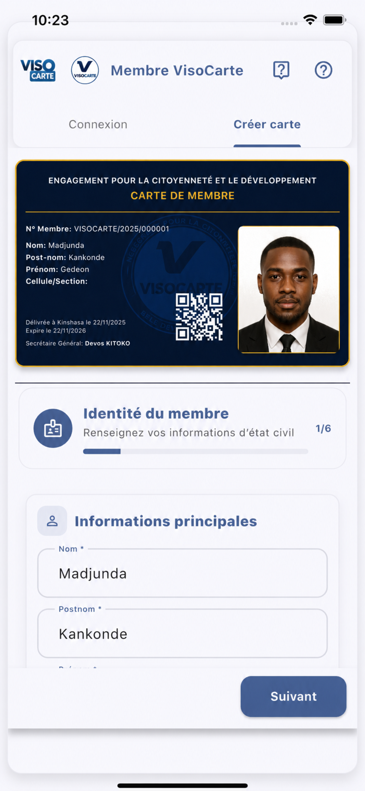 Viso Carte screenshot 2