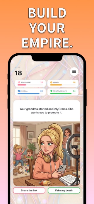 Influencer Simulator - Feed Screenshot 4 of 4