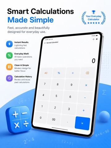 SmartCalc-Financial Calculator iPad screenshot