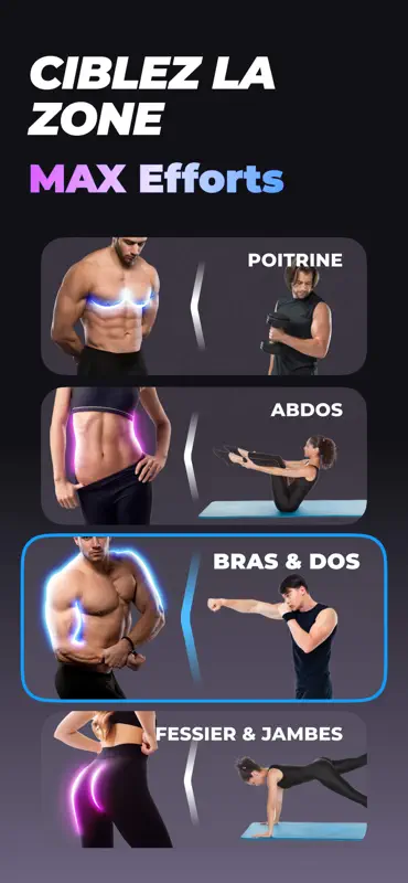 Plan d'entraînement MuscleFit screenshot 3 of 7