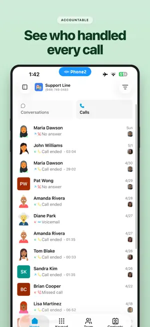 Phone2: Business Phone Number screenshot 3