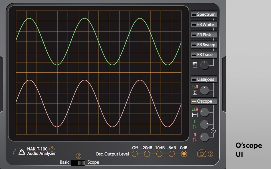 #5. NAK T-100 Audio Analyzer (macOS) 由: Chen Wang