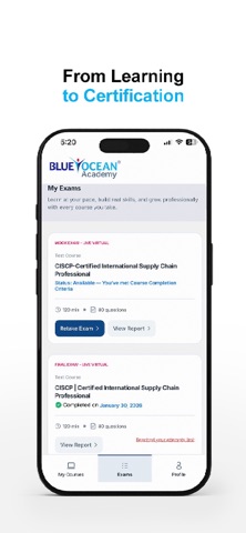 Blue Ocean Academy iPhone screenshot 4