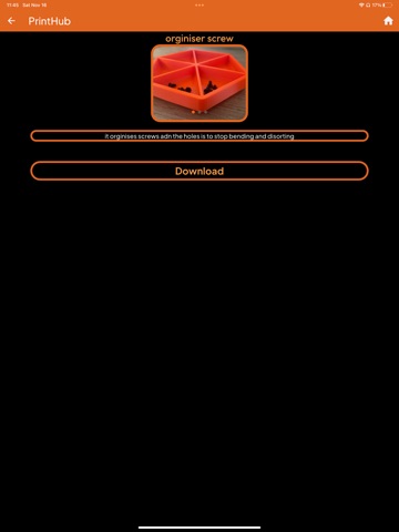 Print-Hub iPad screenshot