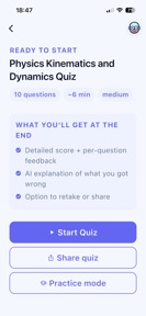 Quizbot: AI Quiz & Exam Prep screenshot