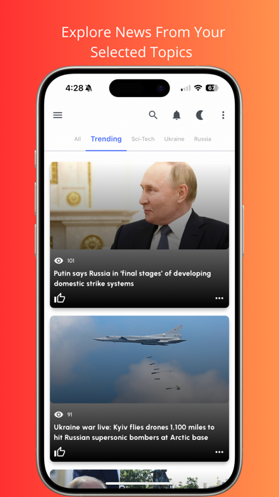Russia News in English Screenshot