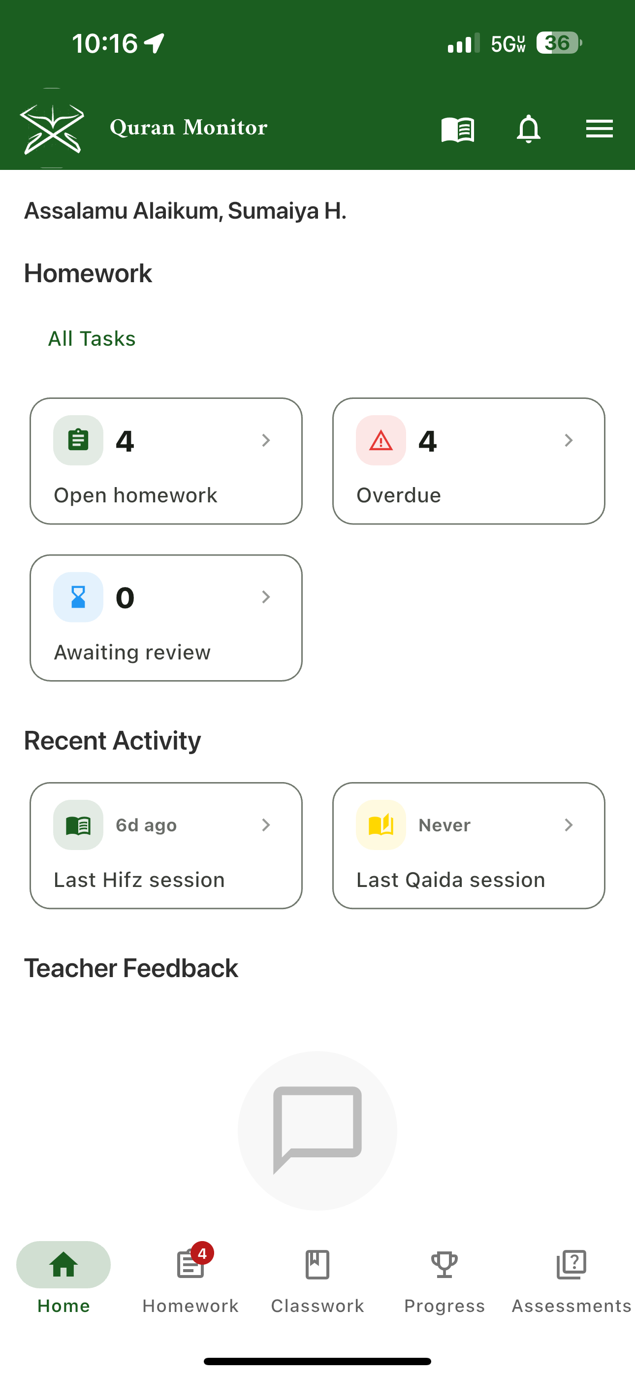 Quran Monitor: Learn & Track