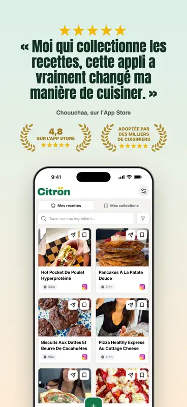 Citron: Planning Repas Semaine screenshot 10 of 10