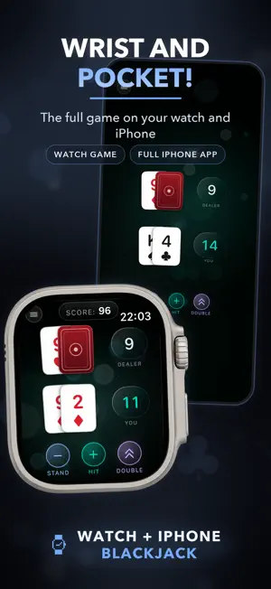 Crown Jack: Blackjack Watch screenshot 2
