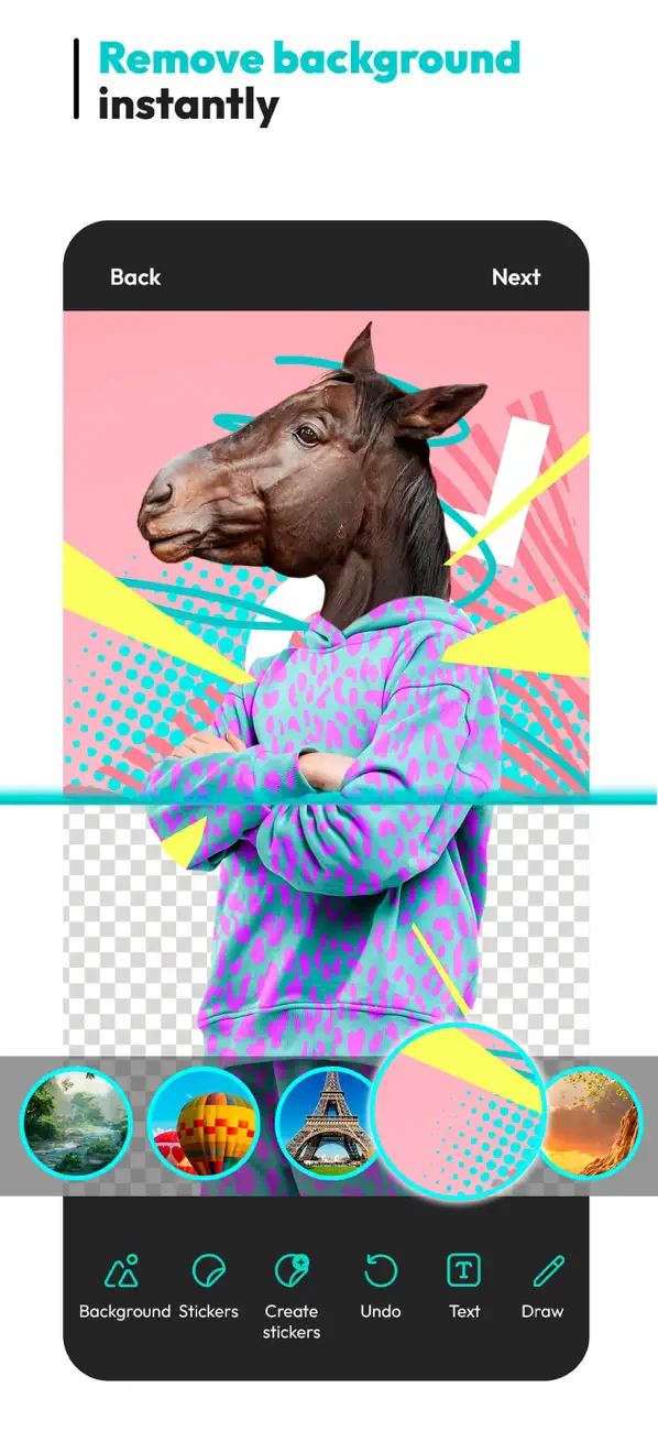 #1. Background remover erase tool (iOS) By: Maria Melero Gonzalez Barandiaran