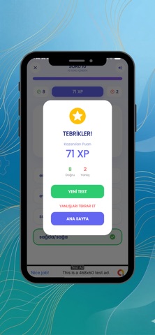 Almanca Kelimeler Testi Screenshot 7 of 7