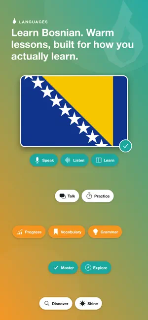 Learn Bosnian - LingFast screenshot 1