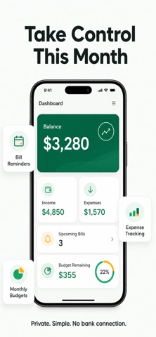 Bill Reminder: Budget Tracker Screenshot 10 of 10