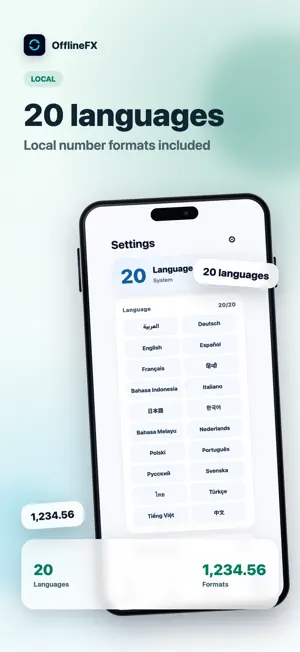 OfflineFX: Currency Converter screenshot 4
