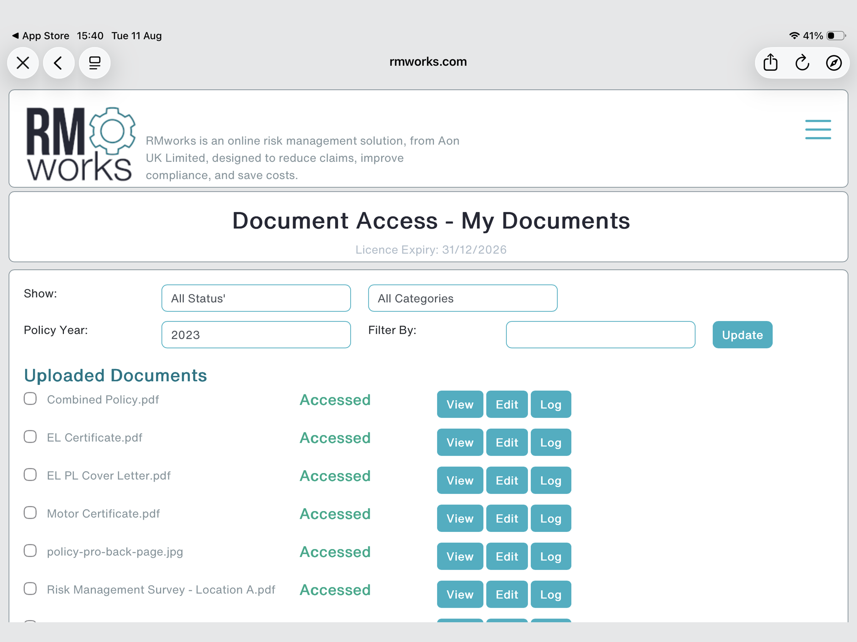 RMworks App screenshot 15