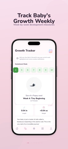 Nesting Co | Pregnancy Tracker Screenshot 2 of 10