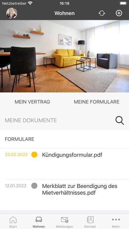 Mieter-App der Wohnbau Lahr